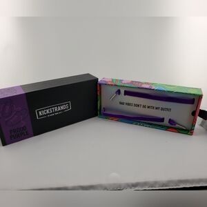 Kickstrands Proud Purple Velvet Laces